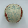 Nice 1969 Boston Red Sox Team Signed AL Baseball Carl Yastrzemski JSA COA