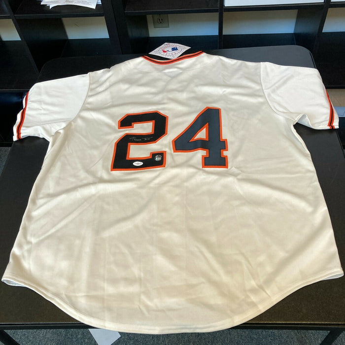 Willie Mays Signed Authentic San Francisco Giants Jersey With JSA COA