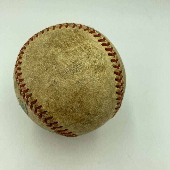 Casey Stengel Signed Game Used Official National League Baseball JSA COA