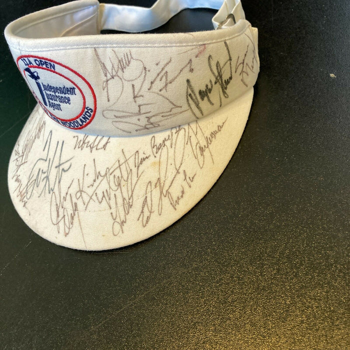 Payne Stewart PGA Legends Signed Golf Hat 30 Signatures With JSA COA