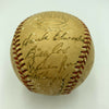 Jackie Robinson & Roy Campanella 1951 Brooklyn Dodgers Team Signed Baseball BAS
