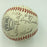 The Finest 1943 St. Louis Cardinals NL Champs Team Signed Baseball PSA DNA COA