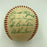 Beautiful 1949 Cleveland Indians Team Signed American League Baseball JSA COA