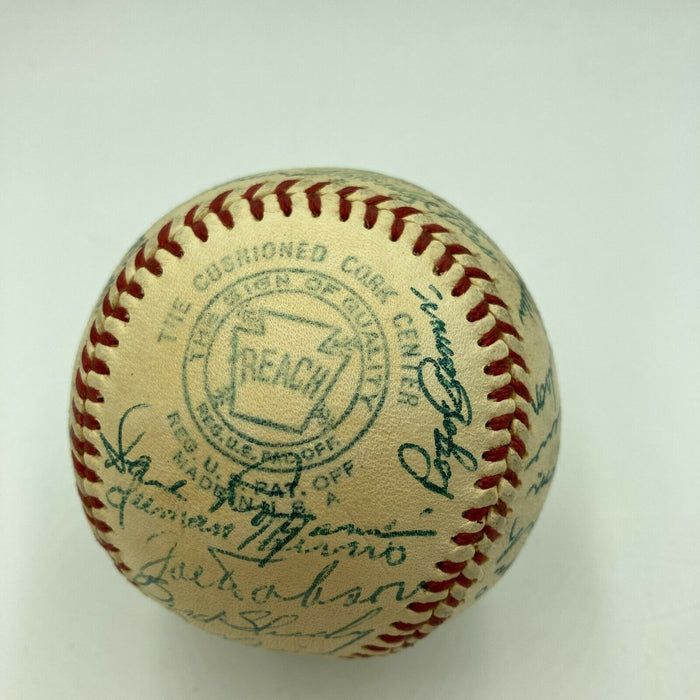 1960 Chicago White Sox Team Signed Autographed Baseball With Nellie Fox