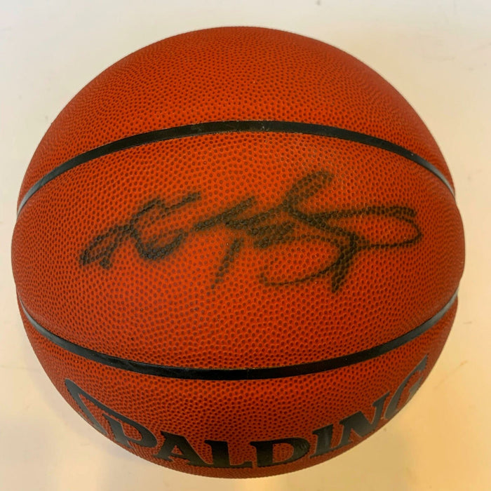 Kobe Bryant 1996 Rookie Signed Official Spalding NBA Basketball With PSA DNA COA