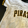 1992 Pittsburgh Pirates Team Signed Authentic Game Jersey Barry Bonds JSA COA