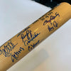 1999 NY Yankees World Series Champs Team Signed Bat Derek Jeter Steiner COA