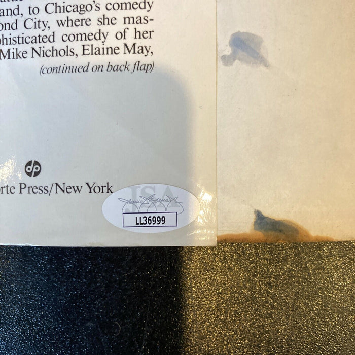 Joan Rivers Signed Autographed Enter Talking Book Cover  With JSA COA