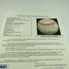 Nice 1964 New York Yankees AL Champs Team Signed Baseball Mickey Mantle JSA COA