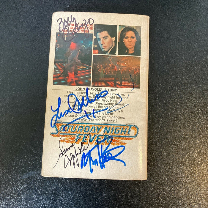 Saturday Night Fever Cast & The Bee Gees Signed Vintage 1970's Book With JSA COA