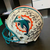 1972 Miami Dolphins Team Signed Authentic Full Size Helmet 40+ Sigs With JSA COA