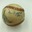1983 Michigan Wolverines Big Ten Champs Signed Game Used W.S. Baseball JSA COA