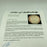 Moe Berg Goose Goslin Sam Rice Washington Senators Legends Signed Baseball PSA