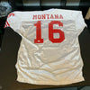 Vintage Joe Montana Signed Wilson San Francisco 49ers Game Model Jersey JSA COA