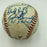 1981 Rochester Red Wings Signed Baseball Cal Ripken Jr. Longest Game In History
