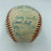 Nice 1959 Cleveland Indians Team Signed Baseball Joe Gordan With JSA COA
