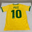 Pele Signed Autographed Brazil Soccer Jersey With Beckett COA