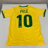 Pele Signed Autographed Brazil Soccer Jersey With Beckett COA