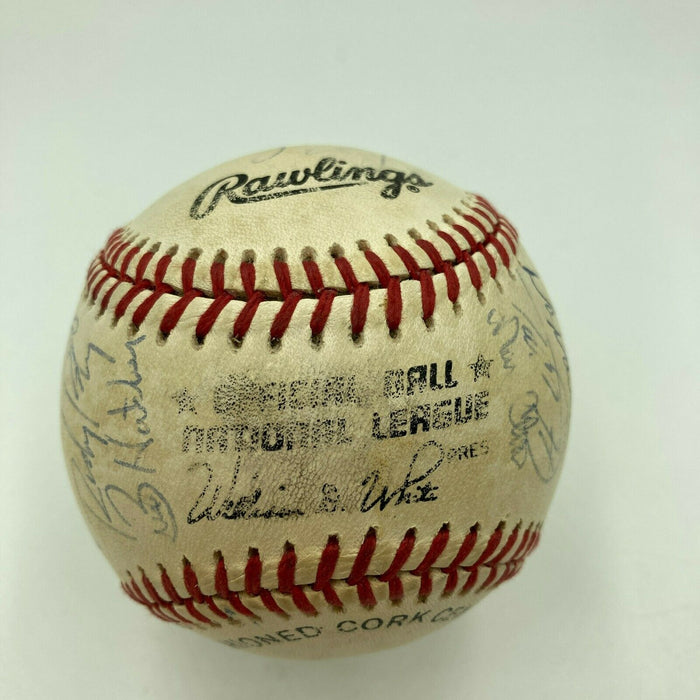 1990's Philadelphia Phillies Team Signed Official National League Baseball