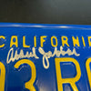 Kareem Abdul Jabbar Signed Personal 1978 California Car License Plate JSA COA