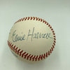 Ernie Harwell & Paul Carey Signed Major League Baseball Chicago Cubs JSA COA