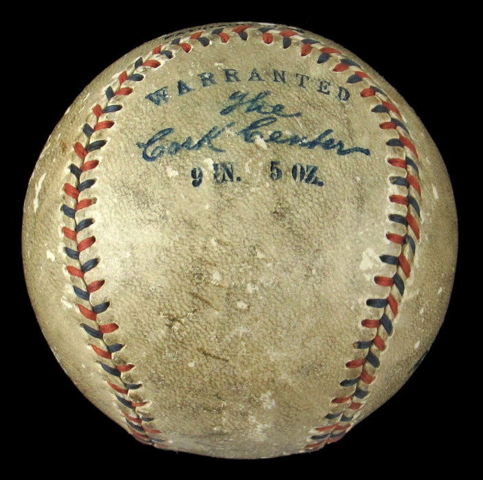 Earliest Known Ty Cobb Single Signed 1912 American League Baseball JSA COA