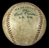 Earliest Known Ty Cobb Single Signed 1912 American League Baseball JSA COA