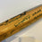 Willie Mays Ernie Banks Hall Of Fame Multi Signed Baseball Bat With JSA COA