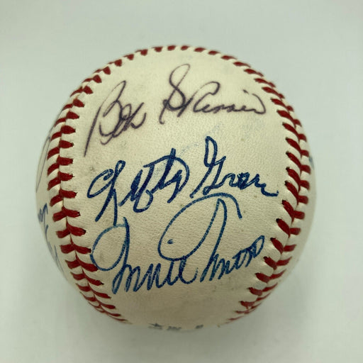 Lefty Grove & Lefty Gomez 1973 Old Timers Days Multi Signed Baseball
