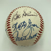 Lefty Grove & Lefty Gomez 1973 Old Timers Days Multi Signed Baseball