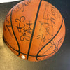 2007-08 Utah Jazz Team Signed Game Used Official NBA Game Basketball JSA COA