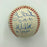 Rare Perfect Game Club Signed Heavily Inscribed Baseball Don Larsen 5 Sigs