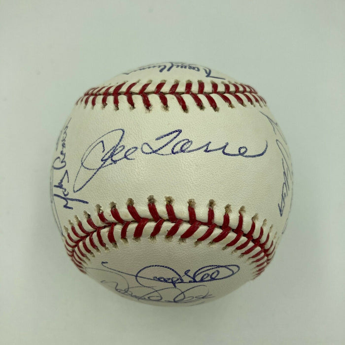 2006 New York Yankees Team Signed Baseball Derek Jeter Mariano Rivera Steiner