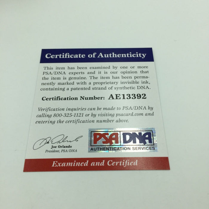 George Brett Signed Game Used Actual 2,755th Career Hit 575th Double PSA DNA COA