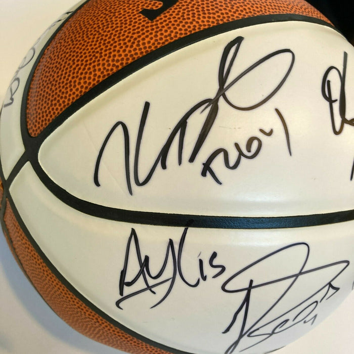 2009 NBA Rookie All Star Game Signed Basketball Kevin Durant Pau Gasol JSA COA