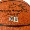 Stephen Curry Kevin Durant 2014 Team USA Olympics Signed Basketball Beckett