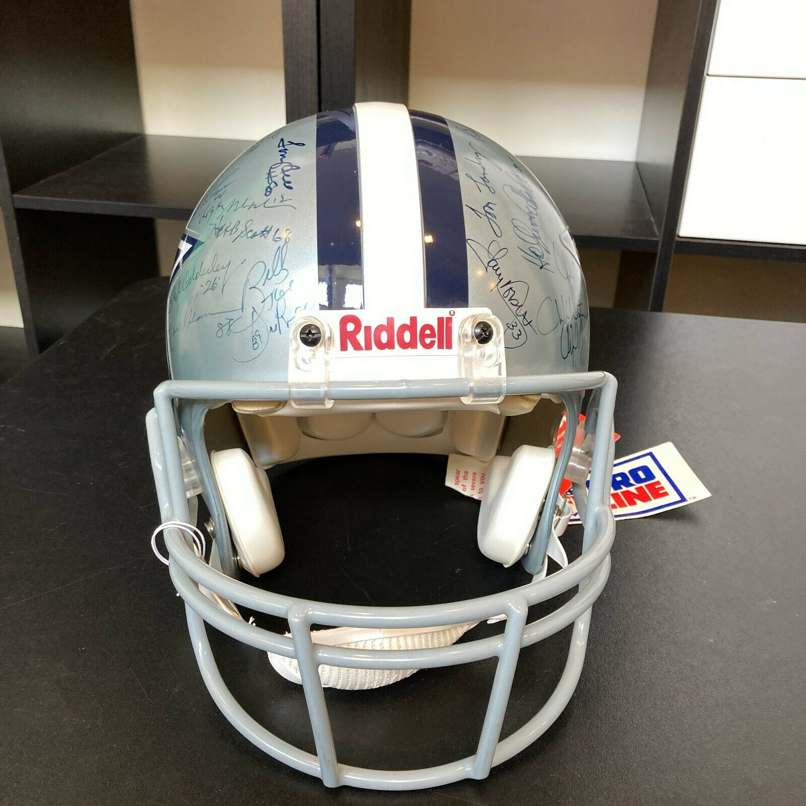 ROGER STAUBACH Dallas Cowboys 1976 TK Custom Suspension Football Helmet