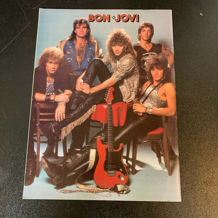 Jon Bon Jovi Signed Autographed Vintage Magazine With JSA COA