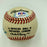 Hank Aaron Signed Vintage National League Baseball "To John" PSA DNA COA