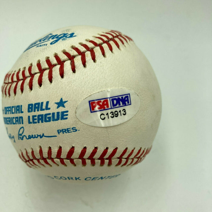 Lefty Gomez Signed Official American League Baseball With PSA DNA COA