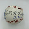 Negro League Legends Multi Signed Baseball Monte Irvin Buck Leonard PSA DNA COA