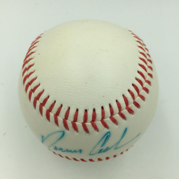 Beautiful Norm Cash Single Signed Autographed Baseball JSA COA