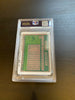 1977 Topps Reggie Jackson Signed Porcelain Baseball Card PSA DNA "563 HR"