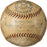 1927 New York Yankees Team Signed Baseball Babe Ruth & Lou Gehrig PSA DNA COA
