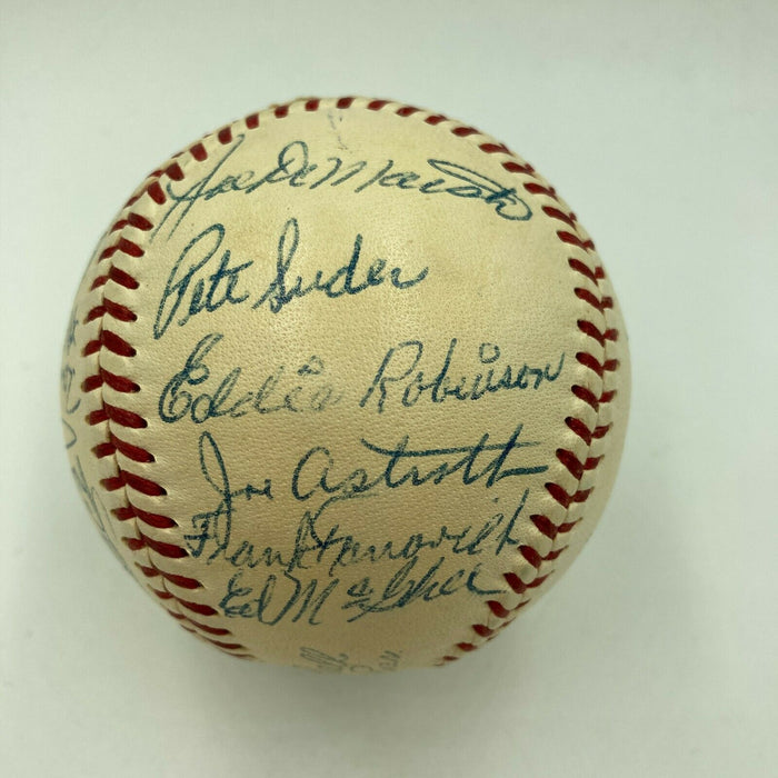Beautiful 1953 Philadelphia Athletics A's Team Signed AL Baseball With JSA COA
