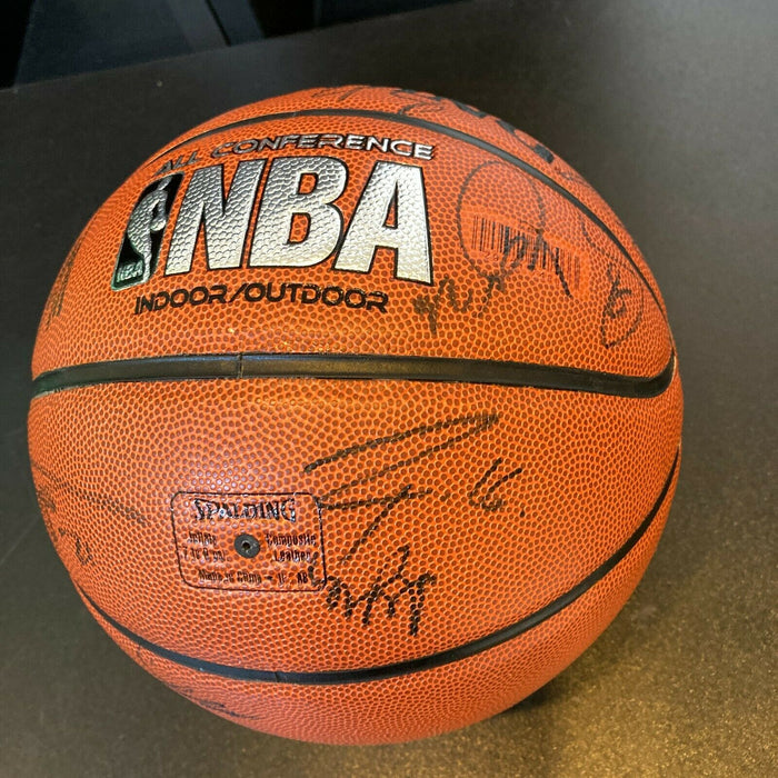 2015 NBA All Star Game Team Signed Basketball Tim Duncan Stephen Curry JSA