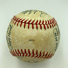 Hall Of Fame Multi Signed Cracker Jack Old Timers Game Baseball Beckett COA