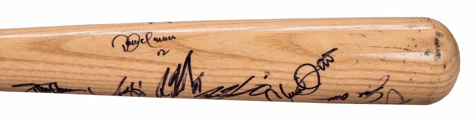 1995 All Star Game Team Signed Game Issued Bat 20 Sigs With Beckett COA
