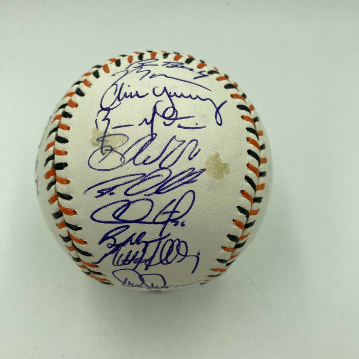 2007 All Star Game Team Signed Baseball MLB Authenticated Hologram