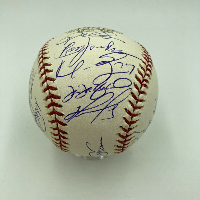 Beautiful 2004 Boston Red Sox World Series Champs Team Signed Baseball MLB Auth
